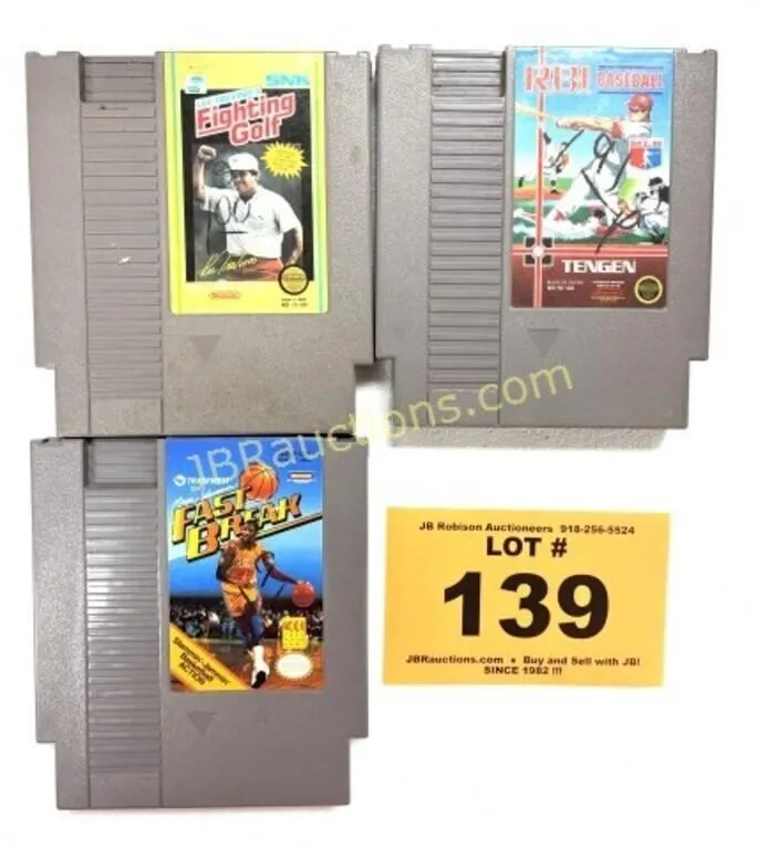 NINTENDO FAST BREAK, LEE TREVINO FIGHTING GOLF