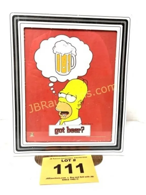 THE SIMPSONS HOMER 'GOT BEER?'