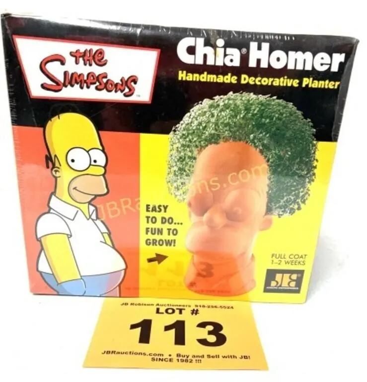 CHIA HOMER THE SIMPSONS, CHIA PET 2003