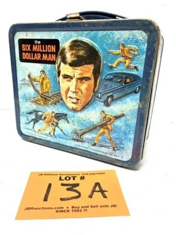 SIX MILLION DOLLAR MAN LUNCH PAIL