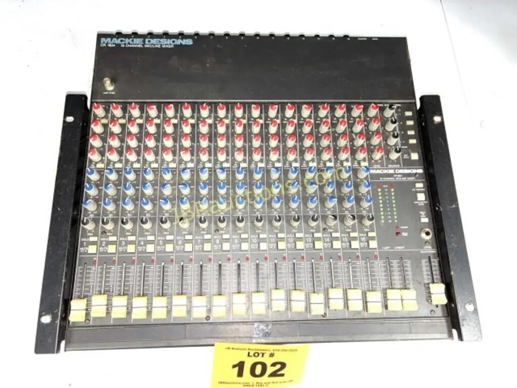 MACKIE DESIGNS CR1604 16 CHANNEL MIXER BOARD