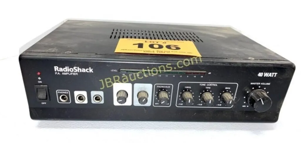 RADIO SHACK PA AMPLIFIER 40 WATT