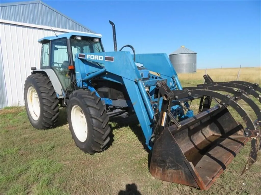 NH Ford 7840 Powerstar SLE MFWA Diesel Tractor