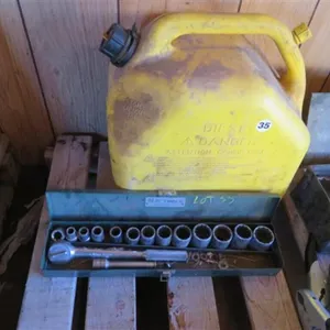 Socket Set * Diesel Fuel Can