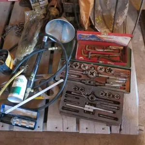 Tap & Die Set * Tiger Torch * Fork * Shovel
