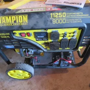 Champion 9000 Watt Generator, (Unused)