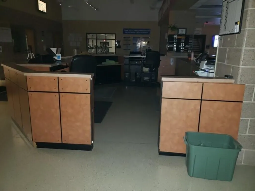 Okoboji YMCA Large Reception Desk