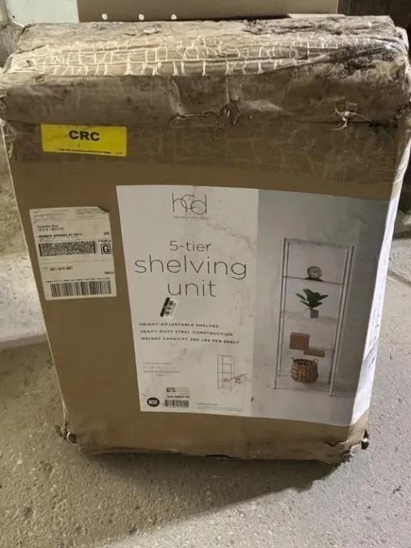 Honey-Can-Do 5-Tier Shelving Unit