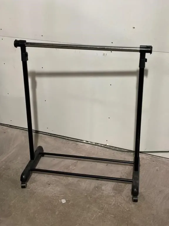 Rolling Garment Rack - 39in W x 39in H