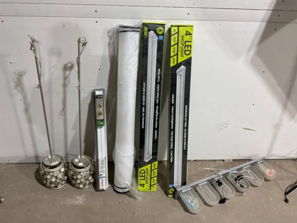 Mixed Lighting & Storage (Lot of 7)
