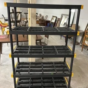 4-Tier Ventilated Shelving Rack