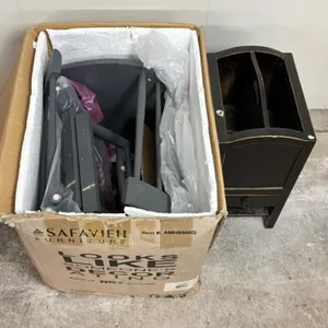 Safavieh AMH8500G Black Storage Cabinet
