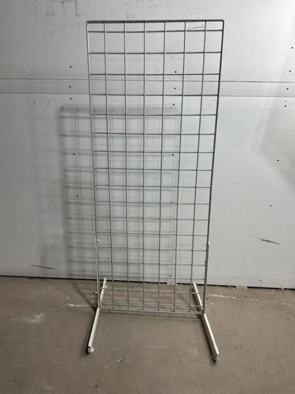 Freestanding Wire Grid Display Rack