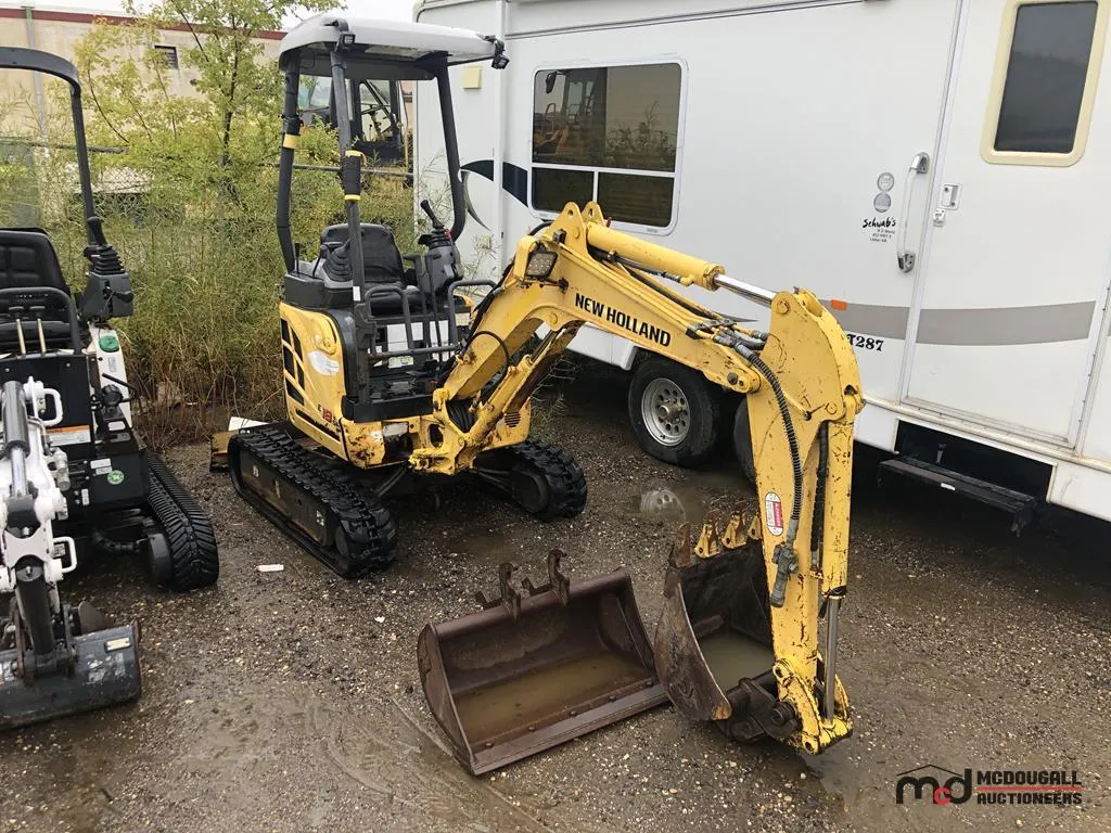 2010 New Holland E18SR Mini Excavator
UNRESERVED