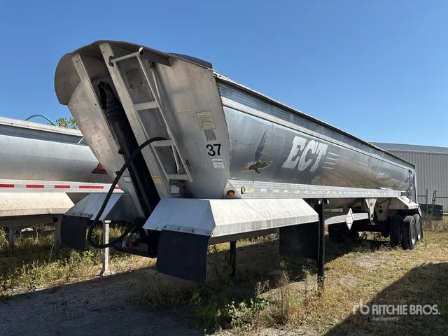 2002 EverLite 38 ft 0 in T/A Aluminum End Dump Trailer