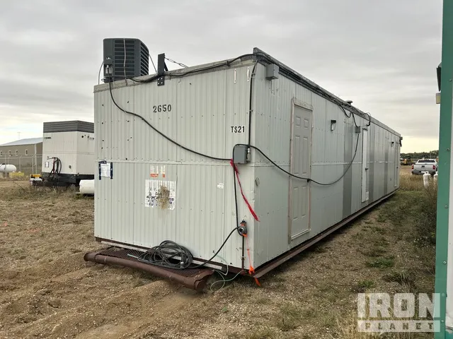 Atco 10 ft x 52 ft Skid-Mounted Mobile Camp