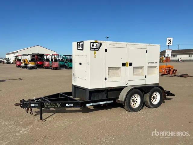 2007 Cat XQ45-2 45 kW Mobile Generator Set (Inoperable)