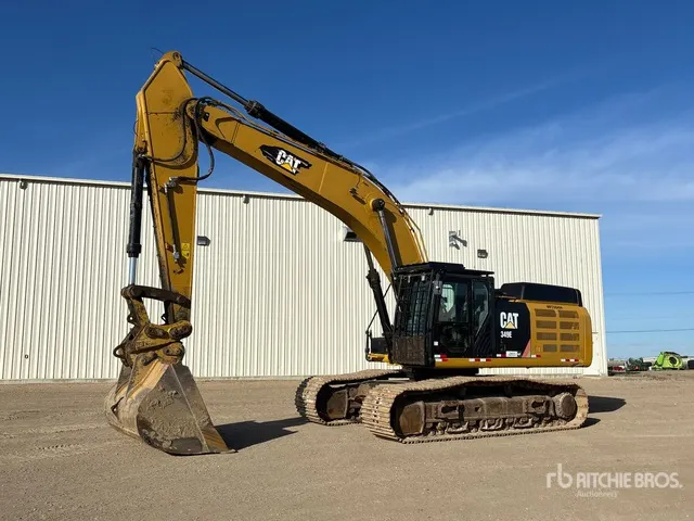 2012 Cat 349E L Tracked Excavator