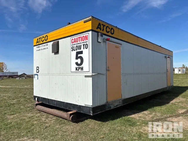 1997 Atco 32 ft x 12 ft Skid-Mounted Washcar