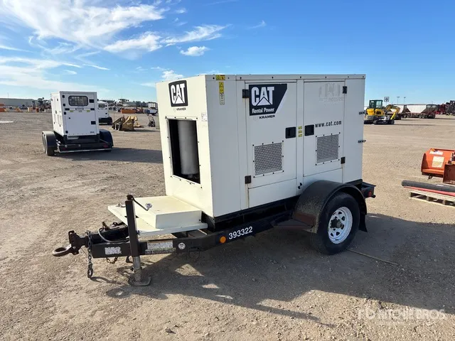 2009 Cat XQ30-8 27 kW Mobile Generator Set (Inoperable)