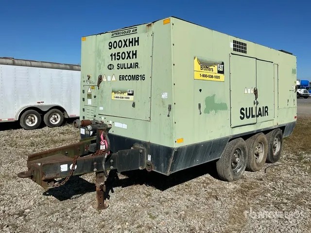 2010 Sullair 1150XH 1150 cfm Mobile Air Compressor
