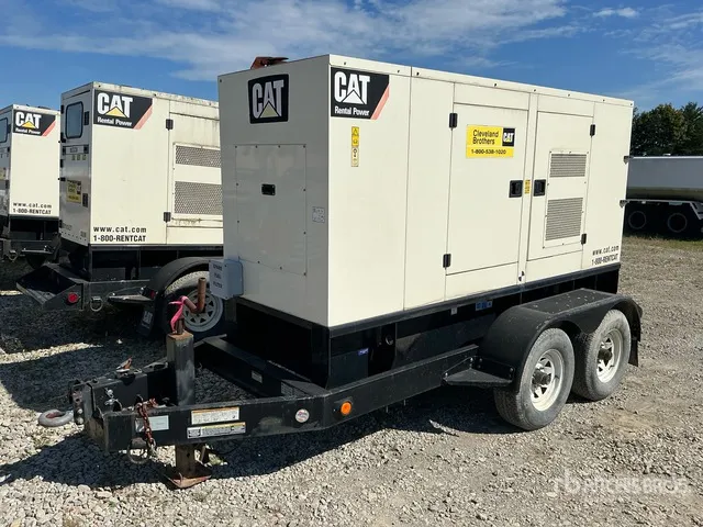 2012 Cat XQ100 100 kW Mobile Generator Set