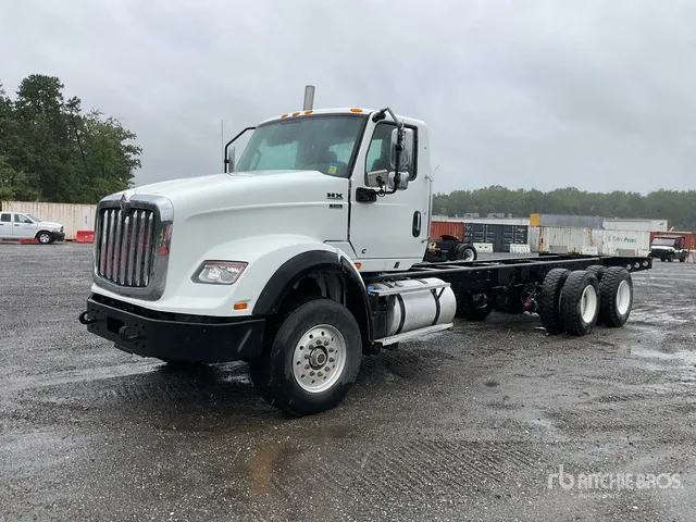 2022 International HX620 SBA 6x4 Cab and Chassis (Inoperable)