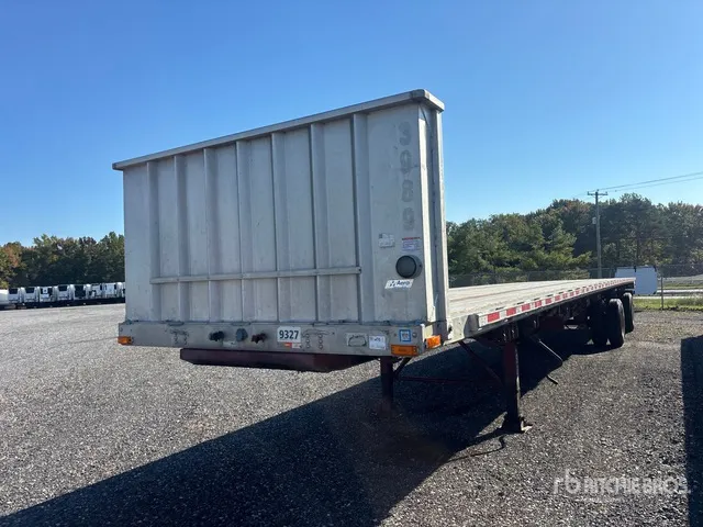 2006 Transcraft Eagle 53 ft T/A Flatbed Trailer