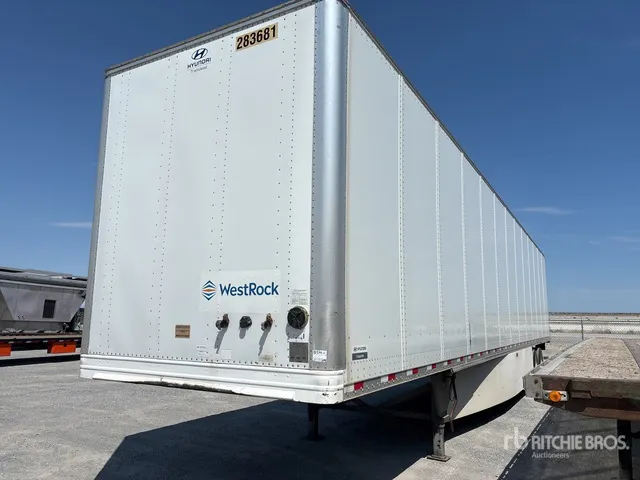 2017 Hyundai VC2530152-AJS 53 ft x 102 in T/A Van Trailer