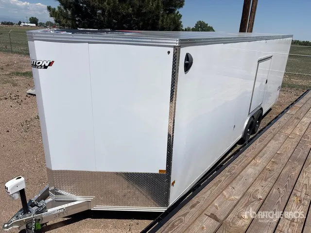 2026 Alcom 24 ft T/A Enclosed Trailer