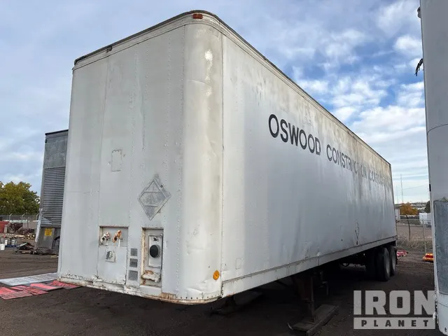 1973 Trailmobile A11A-1SAU 39 ft T/A Van Trailer