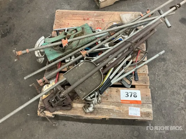 Quantity of Pipe Bending Tools and Misc. Hand Tools