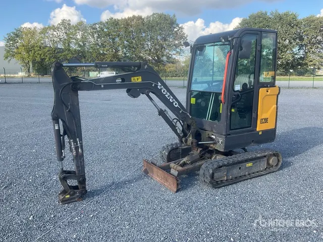 2021 Volvo EC20E Mini Excavator