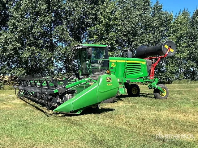 2012 John Deere D450 35 ft Swather Windrower