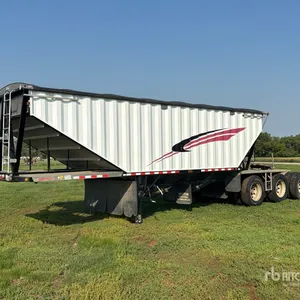 2008 Doepker 27 ft Tri/A Super B-Train Lead Grain Trailer