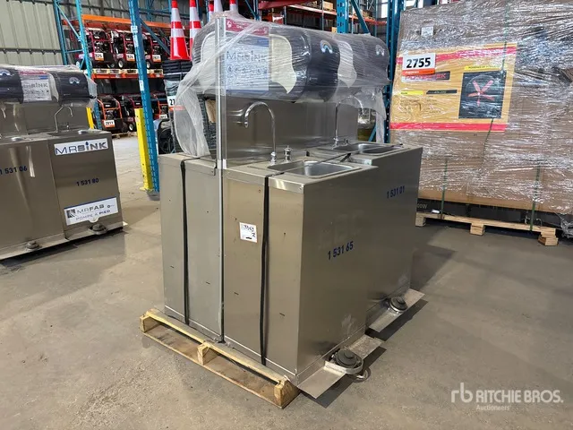 Quantity of (4) Stainless Steel Hand Wash Station
