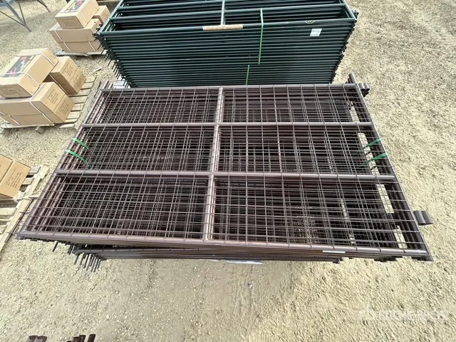 Quantity of (25) 2025 BYT MSPP07 7 ft Mesh Sheep Livestock Panel (Unused)