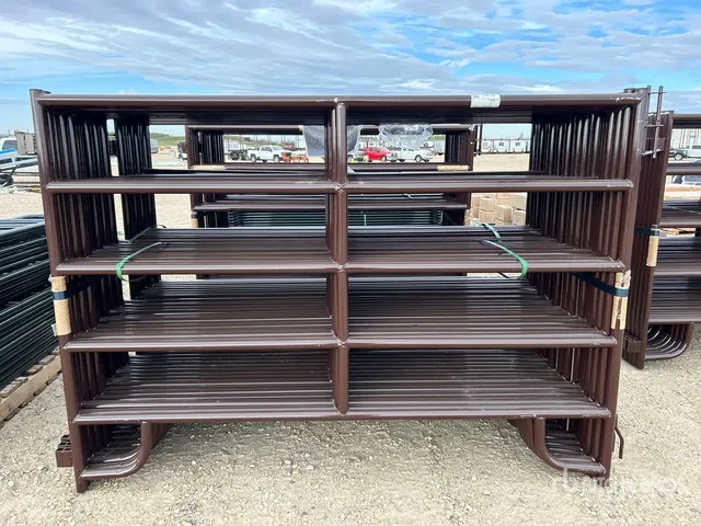 Quantity of (24) 2026 BYT RP76 7 ft 6 in Ranch Livestock Panel (Unused)