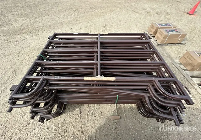 Quantity of (22) 2026 BYT RP76 7 ft 6 in Ranch Livestock Panel (Unused)