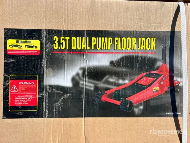 Quantity of (12) 2026 BYT FLOJK035 3.5 t Floor Jack (Unused)