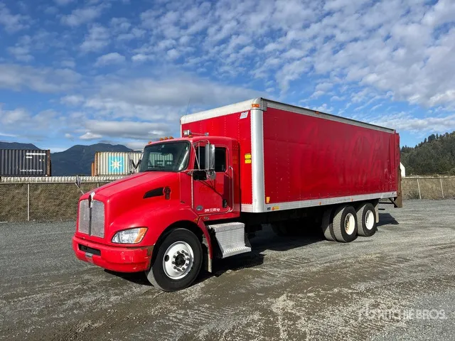 2010 Kenworth T300 6x4 Van Truck