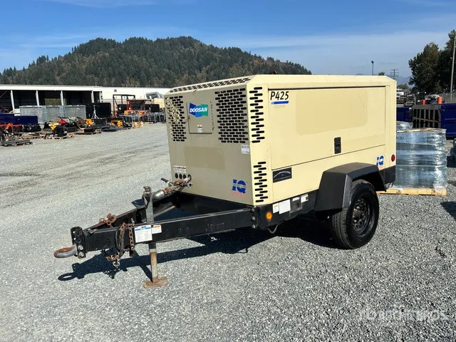 2017 Doosan P425 Mobile Air Compressor