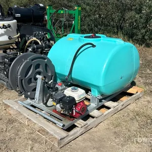 Fire Fighting Tank, Hose & Pump on Skid
