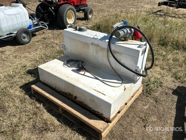 75 gal Portable Steel L-Shaped 4 Ft Fuel Tank