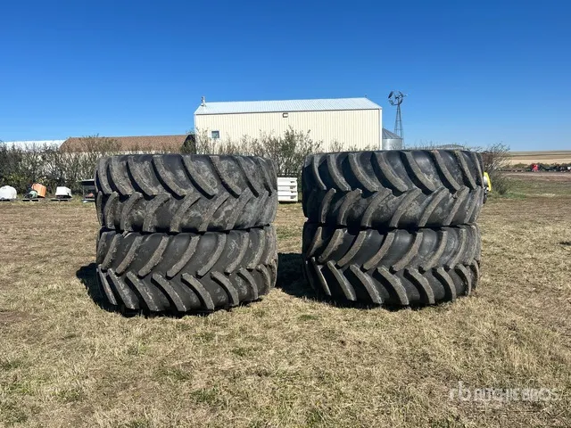 Quantity of (4) Goodyear 800/55RR46 Tires