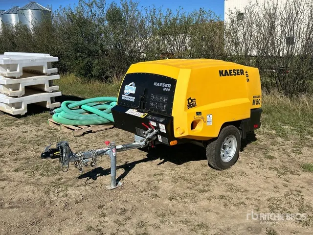 2017 Kaeser M50 185 cfm Mobile Air Compressor