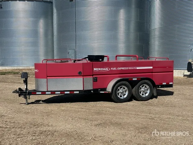 2015 Meridian Fuel Express Platinum Pro T/A Fuel and Lube Trailer