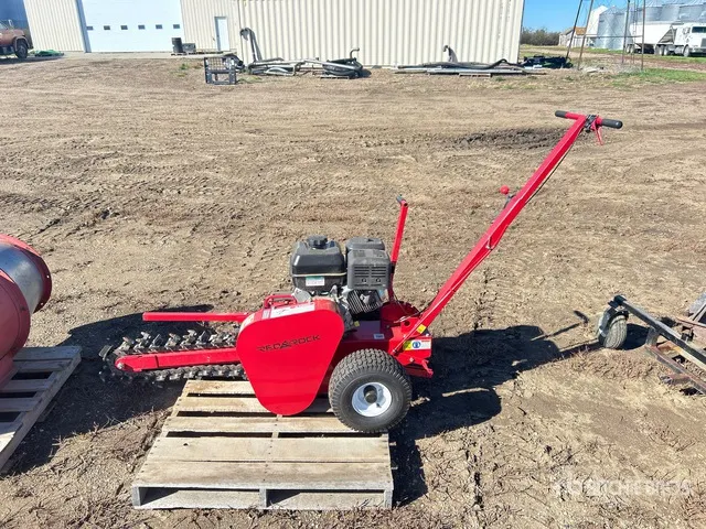 Red Rock Walk Behind Trencher