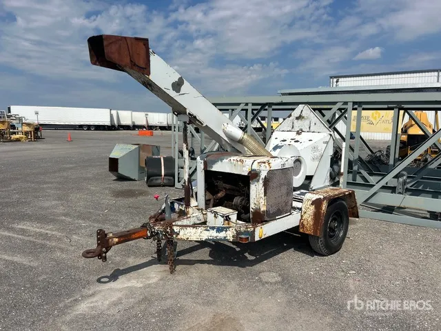 Asplundh Whisper Tow-Behind Wood Chipper
