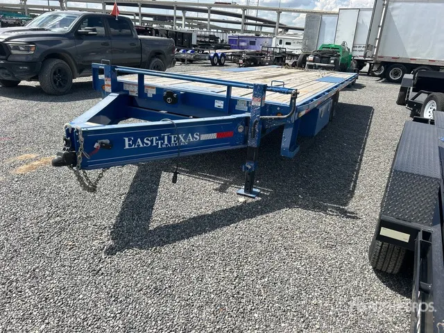 2026 East Texas Trailers 24 ft T/A Tilt Deck Trailer